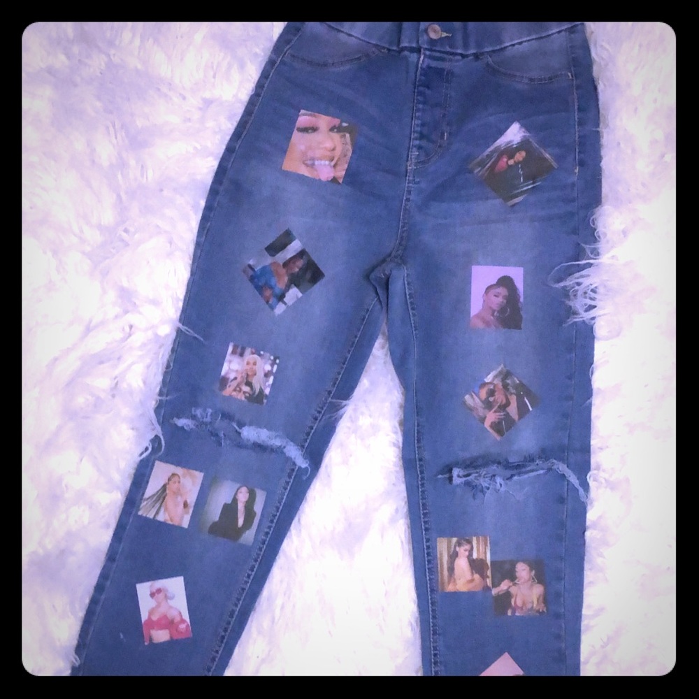 Custom Saweetie Jeans